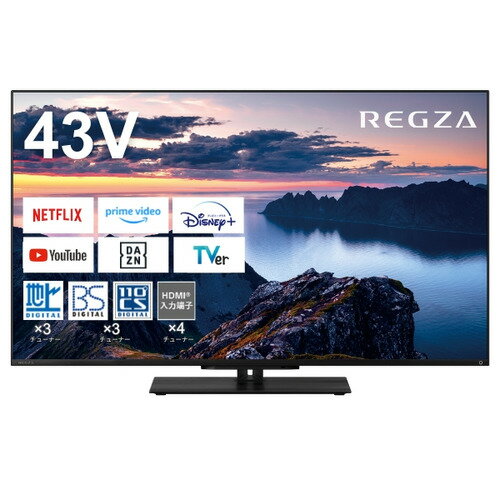 REGZA 43Z670N 43V型 4K対応 液晶テレビ レグザ Z670Nシリーズ REGZA 43Z670N 43V型 4K対応 液晶テレビ レグザ Z670Nシリーズ