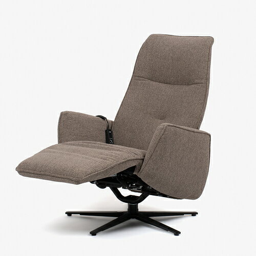大塚家具 ドイツ製 電動リクライナー「model.7922」 布#Q2 ブラウン色 [3]