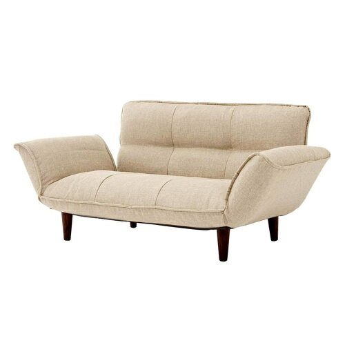 セルタン CELLUTANE リクライニングカウチソファ 2人掛け「KAN」 ダリアンベージュ A01P14560BE