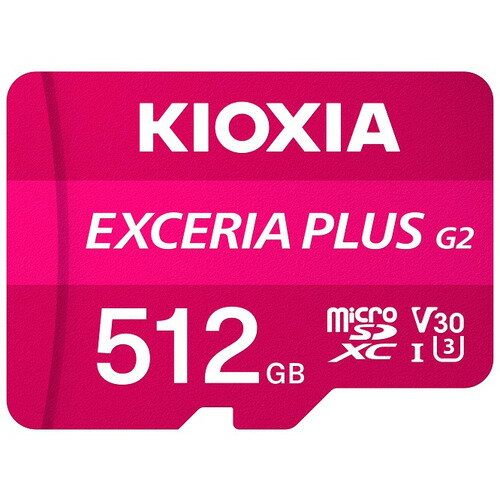 KIOXIA KMUH-B512G microSDXCカード 512GB ピンク KIOXIA KMUH-B512G microSDXCカード 512GB ピンク