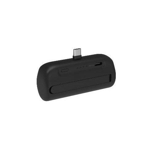 ADAM Elements APBADGVP5CBK ポケットサイズ TYPE-C直接充電モバイルバッテリー スタンド機能付 PD20W 5000mAh ブラック ADAM Elements APBADGVP5CBK ポケットサイズ TYPE-C直接充電モバイルバッテリー スタンド機能付 PD20W 5000mAh ブラック