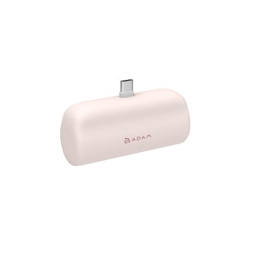 ADAM Elements APBADGVP5CPK ポケットサイズ TYPE-C直接充電モバイルバッテリー スタンド機能付 PD20W 5000mAh ピンク ADAM Elements APBADGVP5CPK ポケットサイズ TYPE-C直接充電モバイルバッテリー スタンド機能付 PD20W 5000mAh ピンク