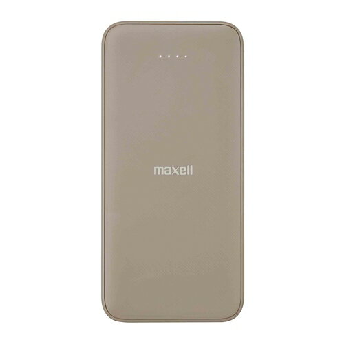 マクセル MPC-CE10000BE モバイルバッテリー 薄型大容量 10000mAh ベージュ