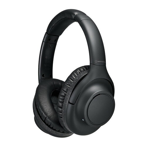 オーディオテクニカ ワイヤレス ヘッドホン 密閉型 ノイズキャンセリング 最大90時間 USB-C ATH-S300BT ATH-S300BTBK ブラック系 e-wellness-10147913 イーウェルネス楽天市場店 パッケージ画像