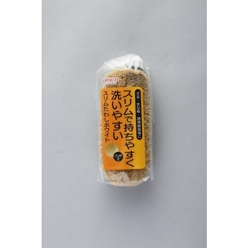 アイセン KA125　スリムたわしホワイト