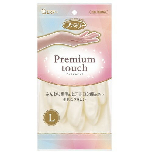 樂天商城 - エステー ファミリープレミアムタッチ ヒアルロン酸 L パールホワイト