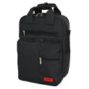 スワン ビジネスSX5174 ビジネスリュック SAXON 28×40×13 BK(3)