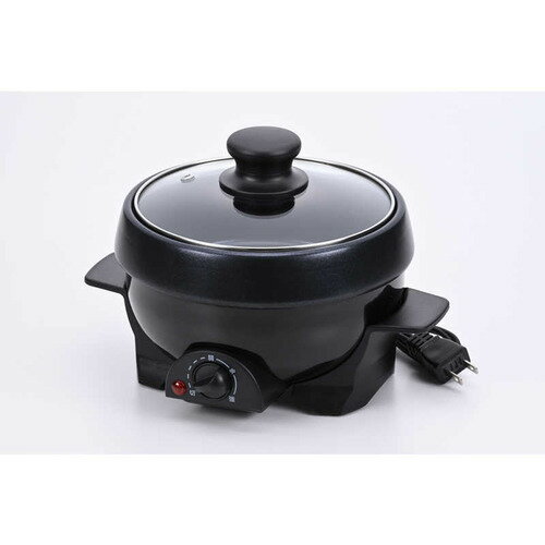 アビテラックス 電気グリル鍋 ブラック -K ［プレート2枚］ APN10G