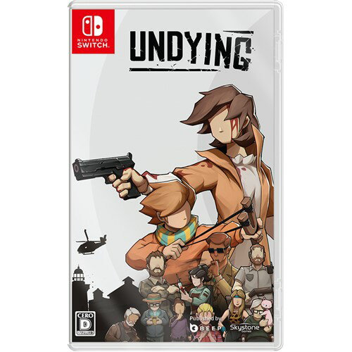 発売日：2024年7月25日この度、Nintendo Switch『Undying』通常版および限定版に同梱されておりますDLCコードについて、システムのプラットフォームチェックに問題が発生し、DLCコードの利用開始日が遅れることとなりました。商品を楽しみにお待ちいただいておりますお客様には大変ご迷惑をお掛け致しますこと、心よりお詫び申し上げます。DLCコードは2024年8月4日（日）以降に利用可能となりますので、何卒ご理解賜りますようお願い申し上げます。なお、限定版付属のスキンパック（DLCシリーズ1）については問題ございませんが、限定版に含まれる通常版同梱物のDLCコードも同様にエラーとなります。ご迷惑をおかけし申し訳ございません。もし本件についてご不明点や問題がございましたら、下記のBeep Japanカスタマーサポートまでご連絡ください。カスタマーサポート: service@beep-company.com株式会社Beep Japan※　お一人様につき、1個限りとさせて頂きます。　複数のご購入はご遠慮ください。お一人で、もしくは別名でも同一住所や同一連絡先等で複数ご購入されたご注文はキャンセルさせて頂く場合がございます。その際はご入金されても、手数料お客様負担で返金となります。また、弊社にて転売目的と判断させて頂いた場合もご注文をキャンセルさせて頂きます。予めご了承ください。※特に記載の無い特典等はお付けできません。■商品名：Undying 通常版　【Switch】■メーカー:Beep Japan ■ジャンル：サバイバルRPG ■対応機種：Nintendo Switch■型番：HAC-P-A3SBB ゾンビに噛まれてしまったアンリン、彼女に残された時間は少ししかない。生き残るためには、息子である『コーディー』の命を確実に繋ぐことが最重要に求められる。アンリンはどんな犠牲を払っても、息子のコーディーにこの世界で生き残る方法を教えなければならない。 本作はプレイヤーの心を揺さぶるエモーショナルゾンビホラーゲーム。ゾンビに噛まれてしまった母アンリン。彼女がゾンビになり自我を失うのは時間の問題。ゾンビ・アポカリプスに巻き込まれ、一刻の猶予もなくなったアンリンは息子のコーディを無事に送り届けるためなら手段を選ばない。数え切れないほどの危険を?い潜り、彼女の体を支配し始めているゾンビ感染に耐えながらコーディに過酷な現実を生き抜く術を教えなければならない。まだ幼い息子を守り、様々なスキルを教えることで、ゾンビに溢れた世界で生き延びられるようにすることが母親の使命だと信じて...プレイヤーはアンリンを操作して、息子のコーディの安全を確保し、自分がゾンビとなってしまった後も生きていけるようにしていく必要があります。限られたリソースを活用し、アンリンのゾンビ化を抑えながら、アンリンとコーディの飢えや渇きも満たしていかなければなりません。アンリンは自我が保てている間に、コーディに料理や工作、戦闘などのサバイバルに必要なスキルを教えなければなりません。時には、息子であるコーディに頼らなければいけないような状況にでくわすかもしれません。長い生存の旅を乗り切るためにリソースを探し、コーディが一人で生きていけるだけの能力を身につけさせるという作業をバランスよく行いながら進めていくサバイバルゲームです。■母アンリンと幼い息子コーディの物語■あなたの選択肢で変わる物語■クラフトは生きるための手段!■世界はダンジョンと戦利品で満ちている!■母アンリンの命は有限である■あえてローポリで描かれる登場人物、サスペンス的BGM【同梱物】・スイッチ限定スキン（DLC）・Logo Sticker(C)2023 Undying、 the game developed by Vanimals Technology Co.、 Ltd and published by Skystone Games Inc. and Beep Japan Inc. in Japan. Undying is the registered trademark of Vanimals Technology Co.、 Ltd. ※画像はイメージです予告なく変更される場合がございます。　記載の仕様及び外観等は予告なく変更される場合がございます。最新情報はメーカー公式サイト等でご確認ください。