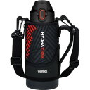 THERMOS サーモスFJS-800F-BKOR 真空断熱スポーツボトル ワンタッチで簡単オープン 800ml ブラックオレンジ(3)