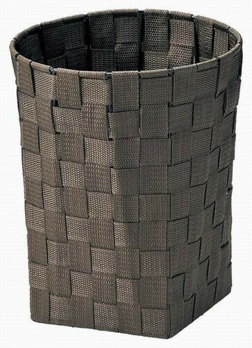 ゴミ箱 おしゃれ ブラウン 直径25.5×高さ31.5