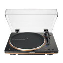 オーディオテクニカ AT-LP70XBT BZ ワイヤレスターンテーブル Bluetooth搭載 ブラック/ブロンズ