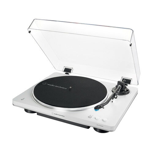 オーディオテクニカ AT-LP70XBT WS フルオートターンテーブル Bluetooth搭載 ホワイト／シルバー e-wellness-10156625 イーウェルネス楽天市場店 サンプル画像2