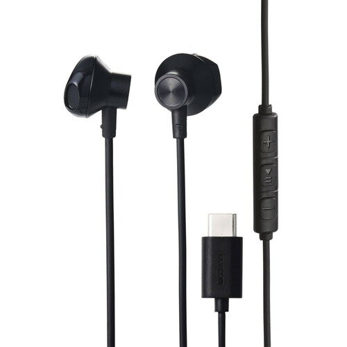 エレコム EHP-DF13IMBK 高耐久 デジタル式USB Type-C(TM)ヘッドホン インナーイヤー型 ブラック エレコム EHP-DF13IMBK 高耐久 デジタル式USB Type-C(TM)ヘッドホン インナーイヤー型 ブラック