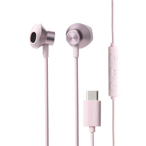 エレコム EHP-DF13IMPN 高耐久 デジタル式USB Type-C(TM)ヘッドホン インナーイヤー型 ピンク エレコム EHP-DF13IMPN 高耐久 デジタル式USB Type-C(TM)ヘッドホン インナーイヤー型 ピンク