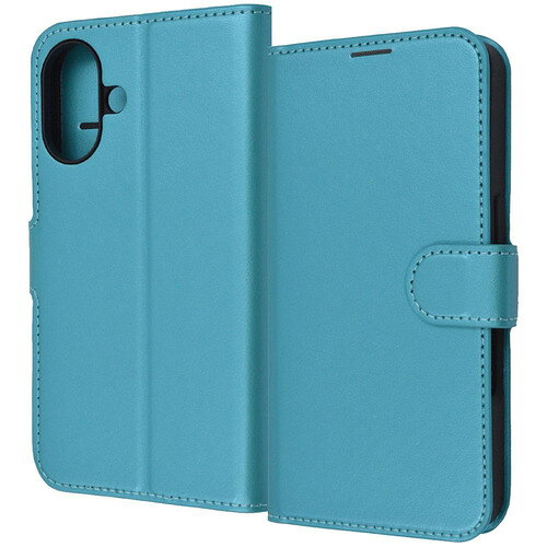 Mobile Phone Cases - レイ・アウト iPhone 16 Like STD 耐衝撃 マグベルト シンプル 手帳型レザーC／SBL RT-P46ELC1／A
