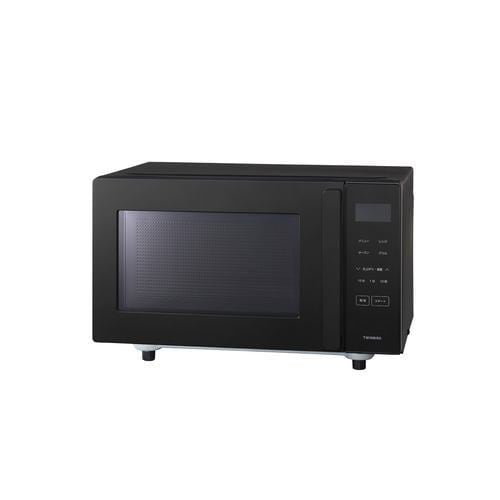 ツインバード DR-E216B センサー付フラットオーブンレンジ 16L ブラック DRE216B