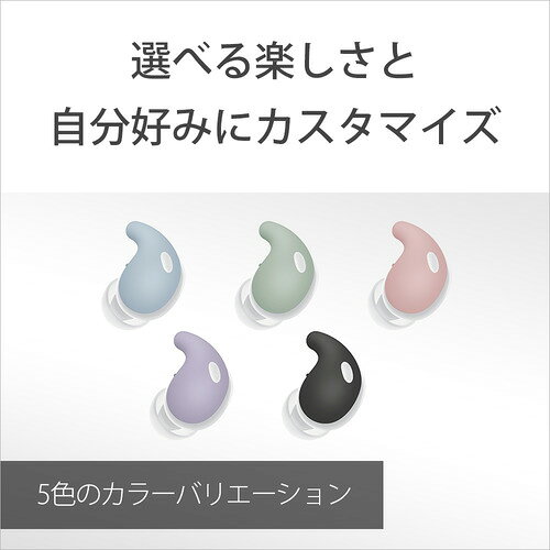 ソニー HACLS910NSVQ LinkBuds Fit用エアフィッティングサポーター アッシュバイオ...