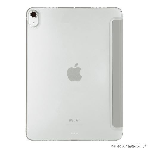 ナカバヤシ TBC-IPA24100GY iPad Air（M2）11インチ用 軽量ハードケースカバー グレー