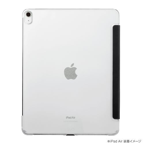ナカバヤシ TBC-IPA24300BK iPad Air（M2）13インチ用 軽量ハードケースカバー ブ...