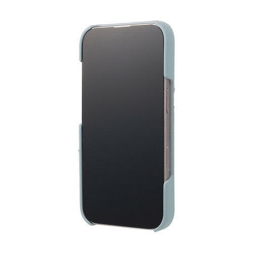 Samantha Thavasa STLBEWPWBIP24 Wrap Case with Bijou for iPhone16 Light Blue