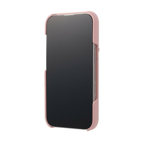 Samantha Thavasa STSPNWPWBIP24 Wrap Case with Bijou for iPhone16 Salmon Pink