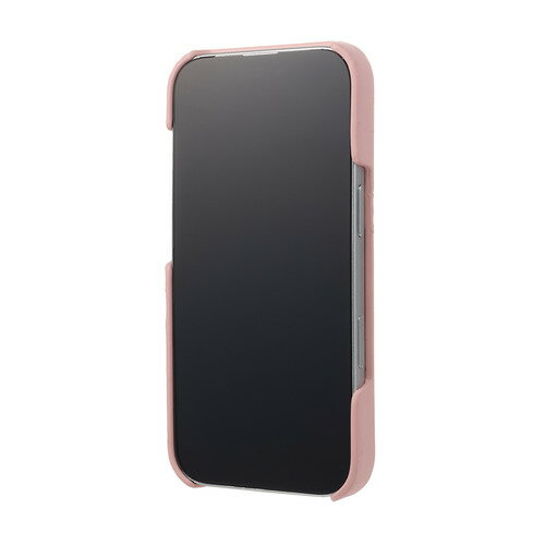 Samantha Thavasa STSPNWPWBIP24P Wrap Case with Bijou for iPhone16 Pro Salmon Pink