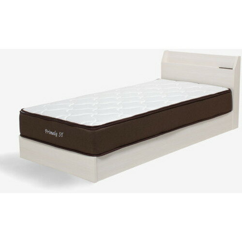 IDC OTSUKA ベッドフレーム 「エリートR SC」薄宮付き・引き出し無し ホワイト ダブルサイズ(3)