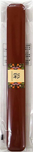 箸箱 彩 赤 21cm●21cmの箸が入れられる箸箱です。【仕様】サイズ22cm×2．9cm×高さ1．1cm原産国日本製