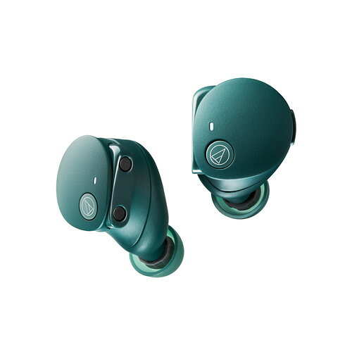 オーディオテクニカ ワイヤレス イヤホン ノイズキャンセリング IP55 最大25時間 USB-C ATH-CKS50TW2 GR グリーン系 e-wellness-10164000 イーウェルネス楽天市場店 サンプル画像3