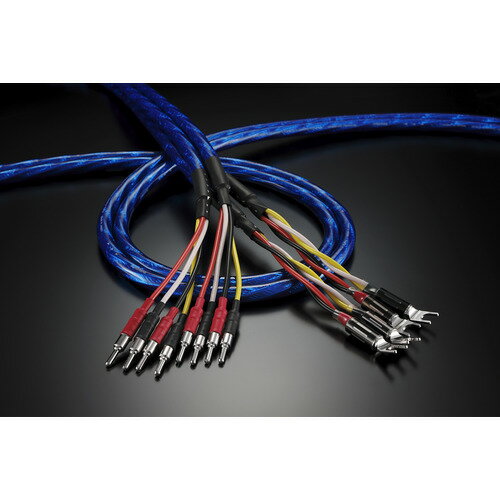 ゾノトーン Granster SP8800／Y2B4／2.0Mペア スピーカーケーブル 2m・ペア Yラグ→バナナプラグ×2組