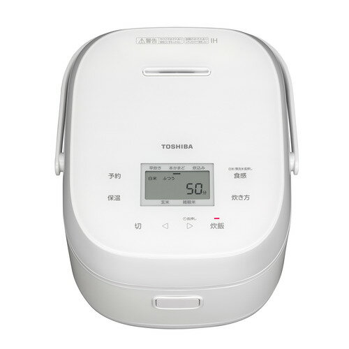 東芝 RC-10BHW(W) IH炊飯器 5.5合炊き ホワイト