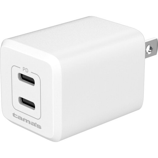 多摩電子工業 PD30W コンセントチャージャー C×2 TSAP157C2W 多摩電子工業 PD30W コンセントチャージャー C×2 TSAP157C2W