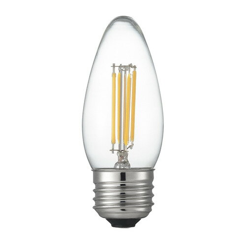 12 mm Cfl - ヤザワ LDC4LG36C フィラメントLED 40W C36 シャンデリア形 E26 クリア