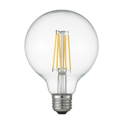 樂天商城 - ヤザワ LDG12LG95C フィラメントLED 100W G95 ボール形 E26 クリア