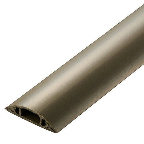 エレコム LD-GA1307MBR 床用モール／長さ1m／幅45mm ブラウン