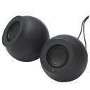 エレコム SP-P10CUBBK パソコン用2.0chスピーカー USB給電 Stina ブラック(2)