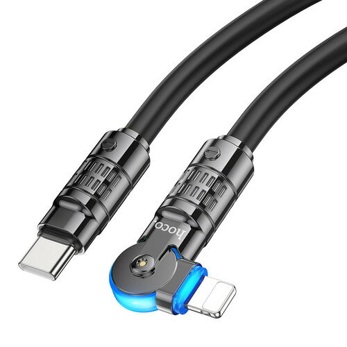 JTT U118-CL-BK hoco U118 180Rotatingケーブル 1.2m ブラック