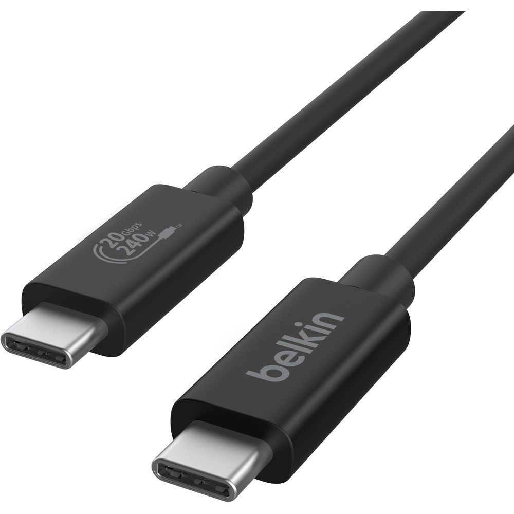 ベルキン USB4 ケーブル 240W 2M INZ004BT2MBK