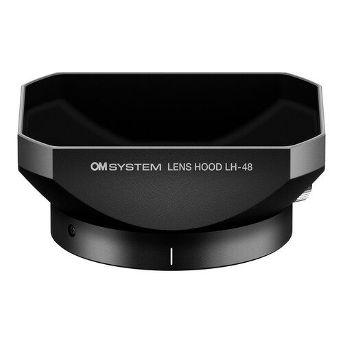 OMデジタルソリューションズ LH-48 BLK 金属製 角型レンズフード M.ZUIKO DIGITAL ED 12mm F2.0用 画像4