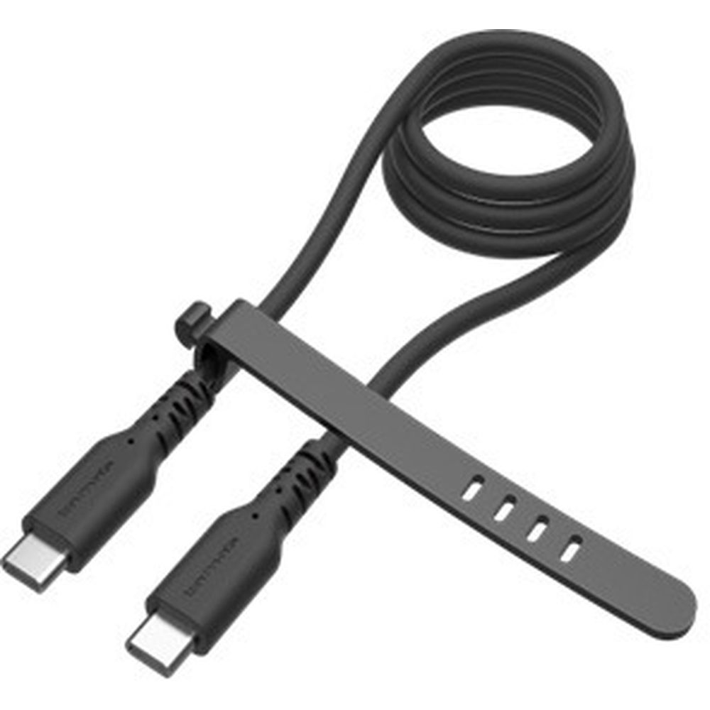 多摩電子工業PD240W USB-C to Cシリコンケーブル 2.0m ブラックTSC305CC20K柔らかくても高耐久。巻きグセがつきにくく肌触りの良い、やわらかシリコンケーブルUSB-IF正規認証品 USPD EPR対応最大240Wの充電と最大480Mbpsの高速データ転送ケーブル耐屈曲試験12万回クリアのロングライフケーブル強さ鋼鉄の100倍もあるグラフェンを電磁シールド採用【動作環境】[保証書]あり 中国【発売日】2024年12月10日