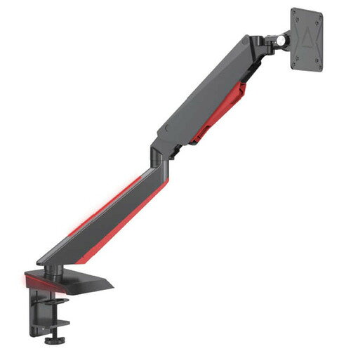 JAPANNEXT JNARMGE22V モニターアーム クランプ式 3軸 多関節 15〜34インチ対応 ●内部歩線装置と上品な仕上げはスタイリッシュな印象を与えます。●革新的な多軸設計で自由自在に角度調整！ 回転360° 左右180° 上90° 下85°に調節可能で視覚の快適性を向上させ、目の疲れを軽減でき、作業効率向上に繋がります。●VESA100x100mm、75x75mm&nbsp;【仕様】対応サイズ：15-34インチ耐荷重：0-8kg方式：ガス式取付：クランプ式VESA：75x75mm/100x100mm昇降範囲：152-512mmまで