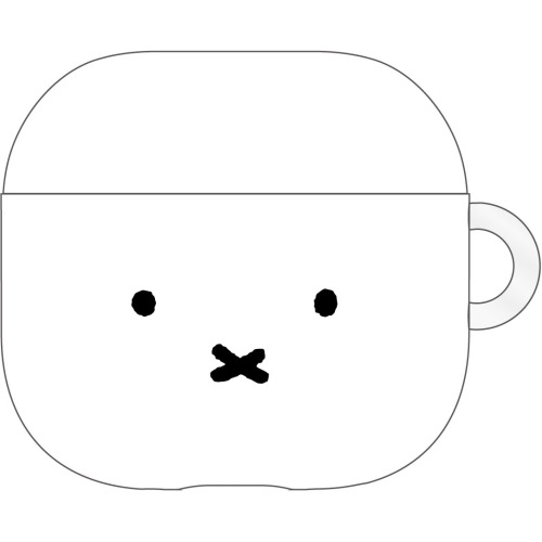 樂天商城 - グルマンディーズ MF-554A ミッフィー AirPods4対応ソフトケース ミッフィー