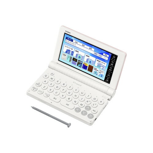 カシオ計算機 XD-SA4900PK 電子辞書 EX-word 高校生英語・国語強化モデル ピンク発売日：2025年2月6日●高校生英語・国語強化 モデル・260コンテンツ収録（アフターコンテンツ数4を含む）※アフターコンテンツは、電子辞書ご購入後にお客様ご自身で電子辞書本体にダウンロードをしてご利用ください。●【7教科】高校7教科に対応。大学受験のマストアイテム。ハイレベルな英語の学習に最適引き比べて知識が広がる国語・英語辞書。7冊の英文法書や英単語集。さらに6冊の山川の用語集や一問一答をはじめ授業や入試に役立つ実践的な参考書・問題集など、多彩なコンテンツが入試までしっかりサポートします。●【語学検定】英検(R)やGTEC(R)対策に問題集、ガイドブック、単語集などを収録。合格やスコアアップを効率的に目指せます。※英検(R)は公益財団法人 日本英語検定協会の登録商標です※｢GTEC｣は株式会社ベネッセコーポレーションの登録商標です。この商品・サービスの内容は、株式会社ベネッセコーポレーションの承認や推奨を受けたものではありません。●新課程対応教科｢情報｣を追加●ワイヤレスでコンテンツを追加。必要に応じてカスタマイズ。・Wi-Fiに接続することで、ワイヤレスで追加コンテンツを購入・ダウンロード・入替が可能。パソコンを介することなく手軽にコンテンツをカスタマイズ可能です。※コンテンツの追加・入替には専用ソフトでのCASIO IDが必要です。登録後、全てのコンテンツは最初に登録したアカウントのみでご利用いただけます。●使いやすさ、見やすさを追求。高精細液晶、通信対応（Wi-Fi）、ブルーライトカット機能搭載●安心して学習できる親切設計！気軽に持ち運べる！落下に強い！加圧に強い！振動に強い！堅牢設計『TAFCOT』&nbsp;【仕様】本体サイズ(閉時)：幅158.5×奥行102×高さ18.4(mm)本体重量(電池込み)：約295gディスプレイ：5.7型タッチパネル（5.2型 864×480ドット TFTカラー液晶）：JISキー配列電源：単3形アルカリ乾電池2本、または単3形eneloop(エネループ)2本、別売USB-ACアダプター（AD-XA06J Type-C）使用可能時間：約130時間付属品：タッチペン1本、単3アルカリ乾電池2本