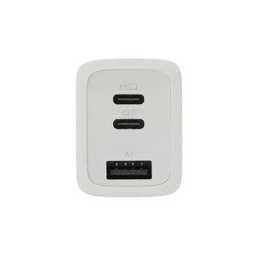 ƥȥ饹ȥѥ QU0200WH PD67Wб Type-C 2ݡ USB1ݡ ACץ ۥ磻