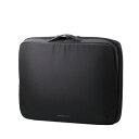 エレコム ZSB-IBPRP15BK インナーバッグ ポリエステル 〜15.6インチ ノートPC対応 ブラック(2)