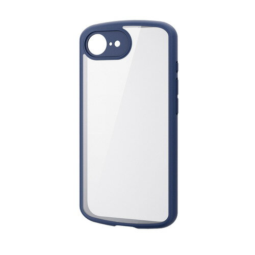 樂天商城 - エレコム PM-A25STSLFCKNV iPhone 16e TOUGH SLIM LITE ケース フレームカラー 極限 メタルステッカー付