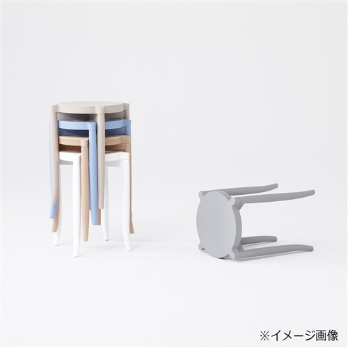 大塚家具 スツール「209EB」ブナ材ブラック色