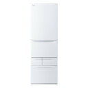 【無料長期保証】東芝 冷蔵庫 411L 右開き 5ドア 幅60cm 真ん中野菜室 一気冷凍 節電モード ベジータ GR-Y41GH ホワイト系 2025年製(2)