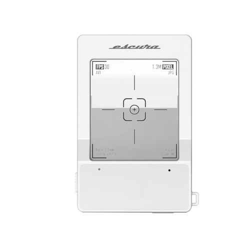 エスクーラ SN-25-WH InstantSnap トイデジタルカメラ ●素通しのファインダーで世界を切り取る 新感覚のデジタルカメラ中央に大きい光学ファインダーを備え、ファインダー内に収まるように構図を決めてシャッターボタンを押すと撮影...